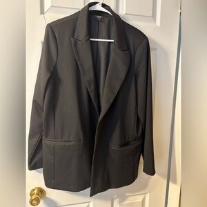 Simply Vera Vera Wang Elegant Black Blazer